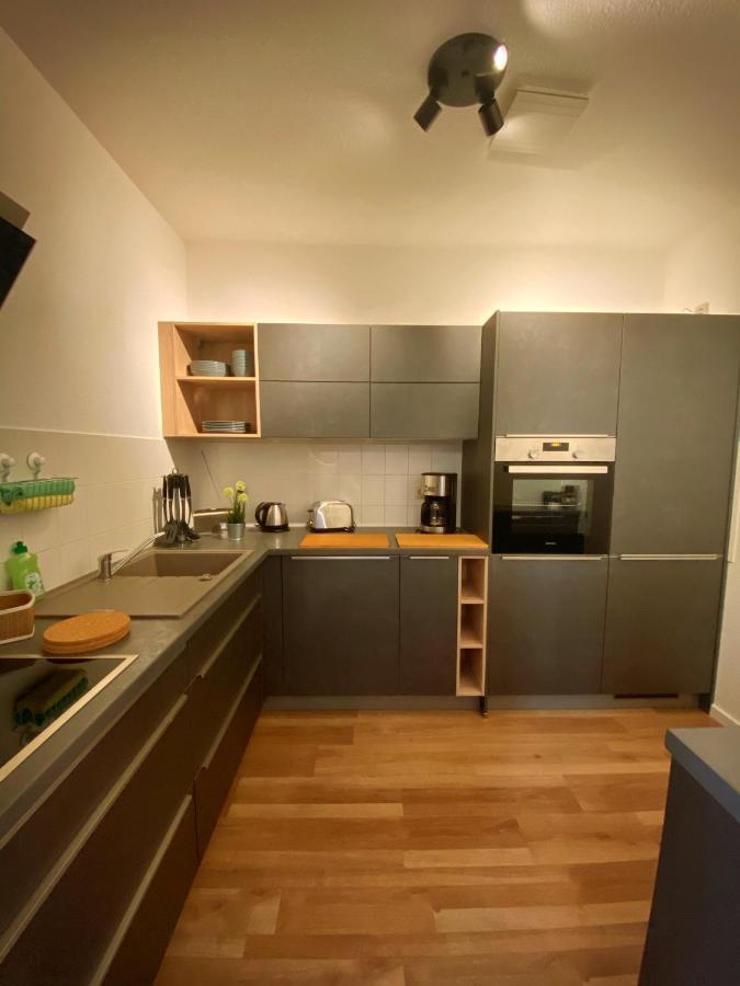 Apartment An Der Furt Erfurt Eksteriør billede